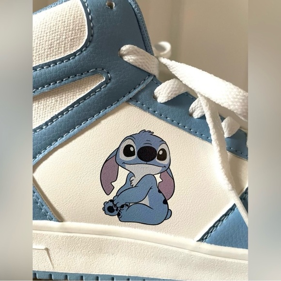 Disney’s Lilo & Stitch High-Top Trainers | Size 9 | NWT - Picture 8 of 14